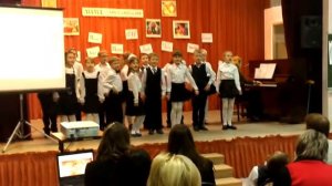 Муз. Раймонда Паулса, сл. Игоря Резника "Золотая свадьба" - исполняет хор Москвы 2 класса