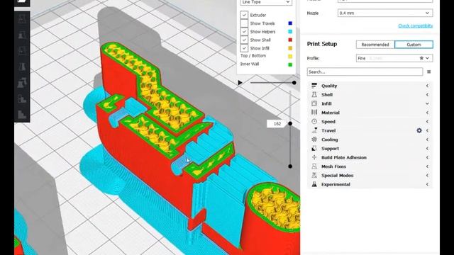 Накидной замок-защёлка на 3д-принтере смотреть онлайн