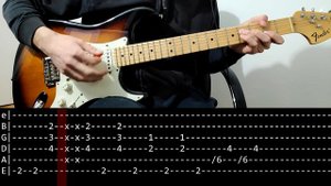 Jimi Hendrix - Foxy Lady (Guitar lesson with TAB)