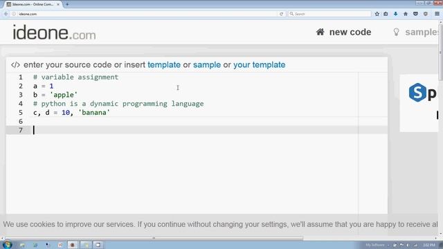 Python assignment operations in Hindi смотреть онлайн