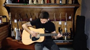 Обзор акустической гитары Sigma Guitars DM-ST Dreadnought Satin Natural | SKIFMUSIC.RU