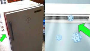 Делаю кондеционер из старого холодильника.Получится ли? Часть 1