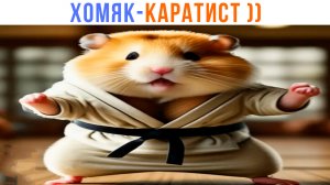 ХОМЯК-КАРАТИСТ ))) Приколы с хомяками | Мемозг 1435