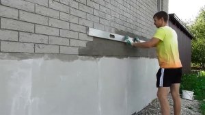 КАК СДЕЛАТЬ КИРПИЧ ИЗ ПЛИТОЧНОГО КЛЕЯ