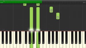Terminator theme - Piano tutorial (Synthesia)