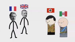 ВТОРАЯ МИРОВАЯ ВОЙНА НА ПАЛЬЦАХ (1) OverSimplified