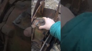 Роторная косилка на МТЗ, ч.1