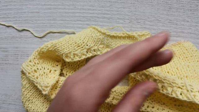 Обработка крючком V-образной горловины. Вязание крючком. смотреть онлайн