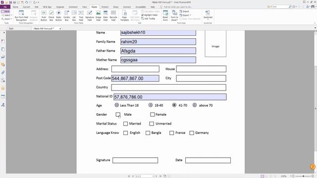How to Create Fillable PDF form in Foxit PhantomPDF смотреть онлайн