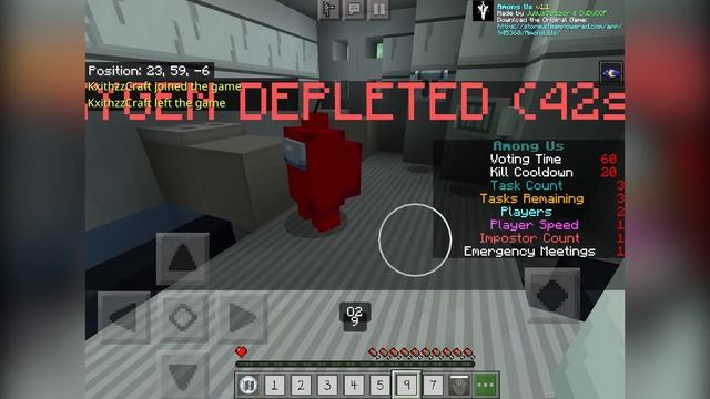 NEW Among Us Minecraft PE/BE Map! IMPOSTOR Tutorial смотреть онлайн