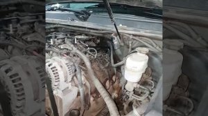 Chevrolet Tahoe замена датчика давления масла