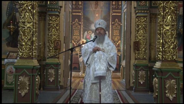 Проповедь епископа Максима в праздник Преображения Господня смотреть онлайн