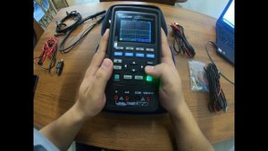 Портативный осциллограф Hantek 2D82 Auto полный обзор