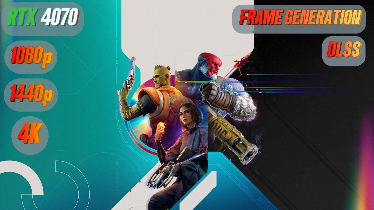 Concord - Бенчмарк с RTX 4070 и i5 12400F | 1080p | 1440p | 2160p (4K) смотреть онлайн