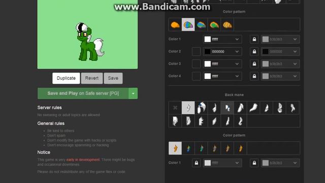 [PONY TOWN] Создаём персонажей | Пепе смотреть онлайн