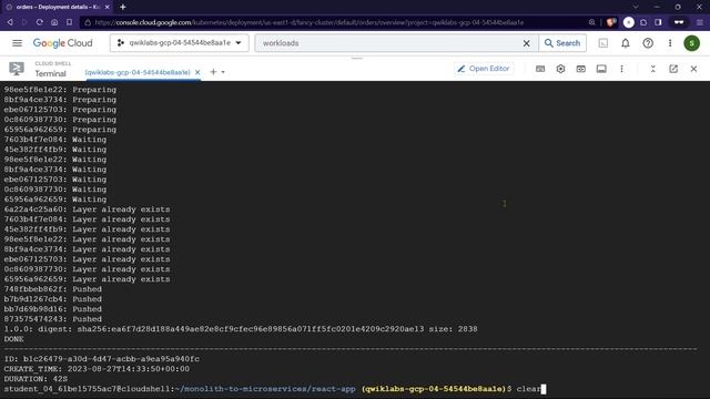 Migrating a Monolithic Website to Microservices on Google Kubernetes Engine | GSP699 | #qwiklabs смотреть онлайн