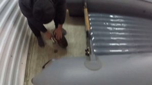 Лодка для рыбалки, прицеп не нужен! Установка транцевых колес на лодку ПВХ. Перевозка локи ПВХ