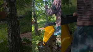 Измельчитель садовый электрический Denzel ECS-2500, 2500 Вт, до 45 мм