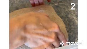Stretch and fold dough. Обминка теста "Растянуть и сложить"