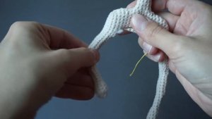 Девушка Пикачу крючком, часть 7 (Каркас). Crochet Pikachu girl, part 7 (Wire frame).