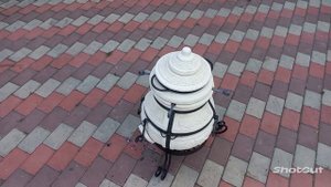 Готовим курицу в тандыре. Первый розжиг.