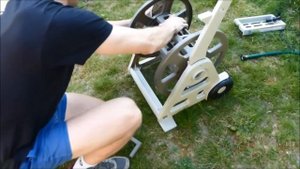 Катушка для Садового Шланга Unboxing и Сборка (Garden Hose Reel Cart HFT)
