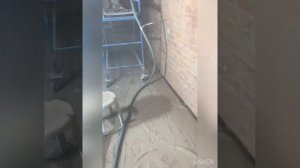 Очистка обработка Кирпича методом мягкий бластинг.  Пескоструй в старом фонде