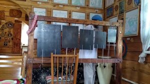 Музей Солнца. Алтай, Баштала. Валерий Иванович Липенков. Игра на билах.