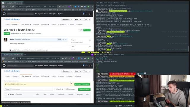 TUM ESPL - Git Tutorial 8 - Pull Requests
