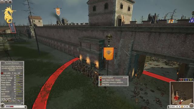 Risky Trojan Defense! New World Mod Siege on Total War Rome 2! смотреть онлайн