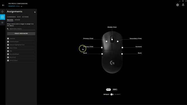 How to autoclick 30 cps with Logitech G hub