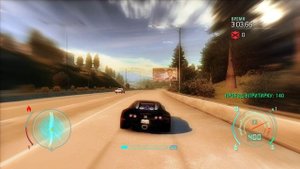 NFS Undercover - Гонка 167 - Побег от полиции - Съезд с И-85