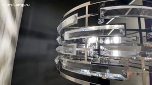Стильная подвесная люстра Frontera Maytoni - с хрустальным декором