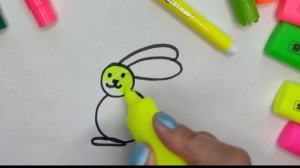 *ЗАЯЦ* Как просто нарисовать ЗАЙЧИКА, идеи для срисовки. Draw a hare.