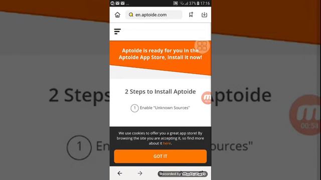 How to install aptoide смотреть онлайн