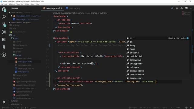 Adding Infinite Scroll in Ionic 4 and Angular Application смотреть онлайн