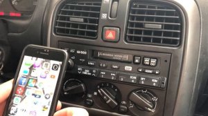 Bluetooth и AUX в штатной магнитоле Mitsubishi Carisma/Space Start W142