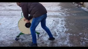 Роторная зернодробилка