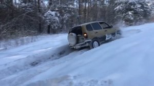 Chevrolet NIVA зимой