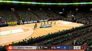 College Hoops Sim - 4 Oregon vs. 8 Houston