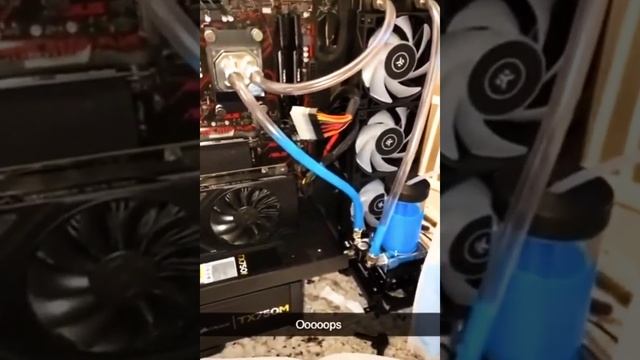 PC Water cooling failed ? #pc #watercooling #failed