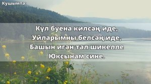 Күл буена килсәң иде