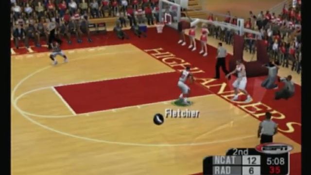 Coach Oatman and Radford B-Ball (ESPN College Hoops 2k5) Game 3 - NC A&T смотреть онлайн