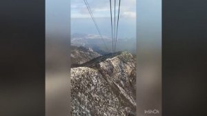 Самый высокий фуникулёр в Турции. Кемер. 2365м.