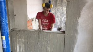 Проём в несущей стене. Алмазная резка. Харьков