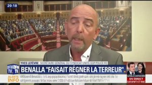 BENALLA FAISAIT REEGNER LA TERREUR AU SEIN DU GSPR TEEMOIGNE UN SYNDICALISTE POLICIER