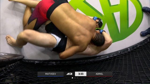 Дмитрий Матвеев vs. Тхалес Адриэль | Dmitry Matveev vs. Thales Adriel | ACA YE 39 смотреть онлайн