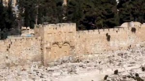 Панорама Иерусалима. Самое древнее кладбище в мире!Jerusalem. The oldest cemetery in the world!