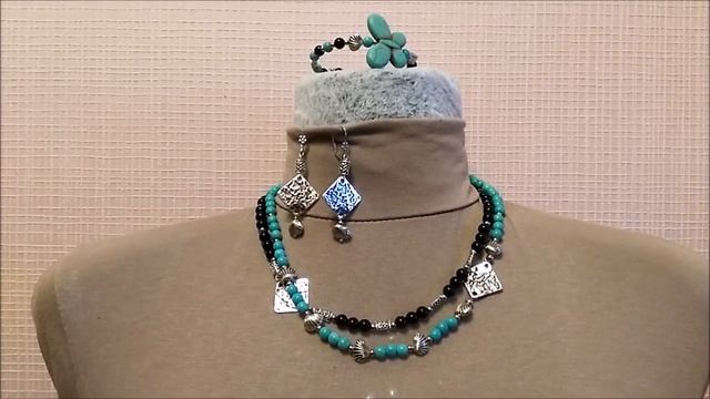 АВТОРСКИЕ УКРАШЕНИЯ СВЕТЛАНЫ Ш. Новые украшения ЭТЮД В БИРЮЗОВО ЧЕРНЫХ ТОНАХ 01 02 2020 смотреть онлайн