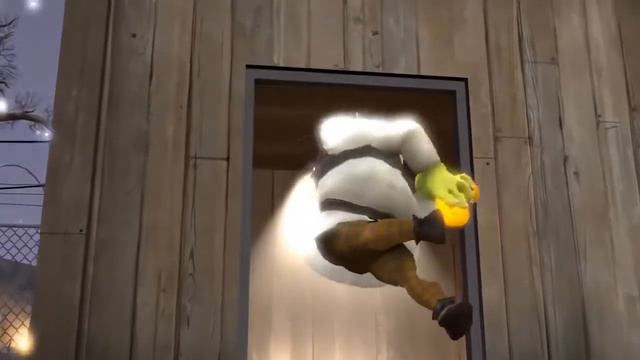 Шрек танцует и играет на трубе (1 час) смотреть онлайн